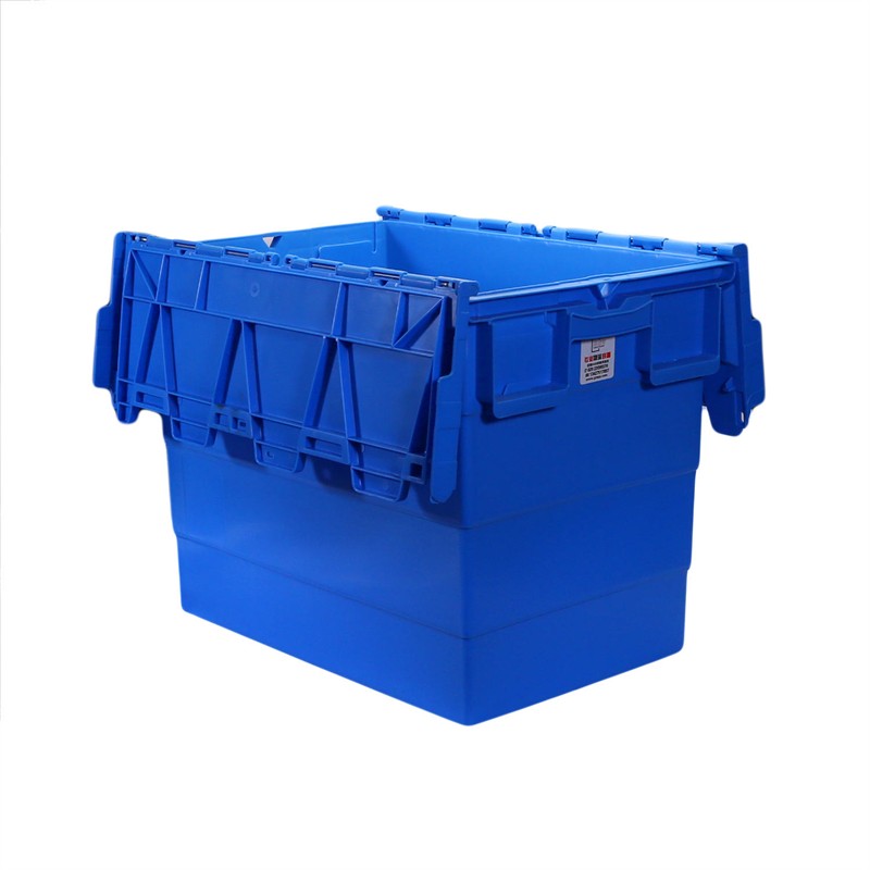 蓋付きのカスタマイズされた高品質の青いプラスチック製の箱